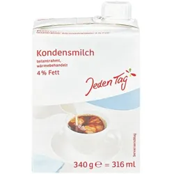 Jeden Tag 20er-Pack Kondensmilch 4% Fett