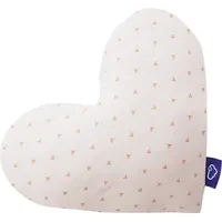 Träumeland Kuschelkissen Herz 38 x 30 cm Beige