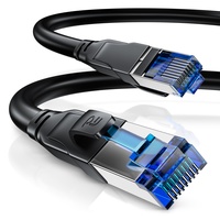 CSL - 20m CAT 8.1 Netzwerkkabel 40 Gbits - LAN Kabel Patchkabel Datenkabel - CAT 8 High Speed Gigabit Ethernet Cable - 40000 Mbits Glasfaser Geschwindigkeit - S/FTP PIMF Schirmung RJ45 Stecker