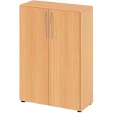 HAMMERBACHER Aktenschrank buche 2 Fachböden 80,0 x 33,0 x 114,4 cm