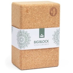 bodhi Yogablock Yoga Kork Brick XXL, BIG BLOCK 1 Stück