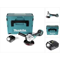 Makita DGA511G1J inkl. 1 x 6,0 Ah + Makpac
