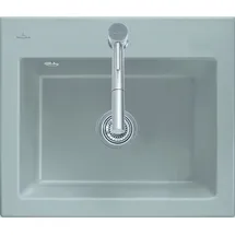 Villeroy & Boch Subway 60 S weiß alpin + Handbetätigung