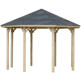 Wolff Finnhaus Kreta 8 3,27 x 3,27 m Beige