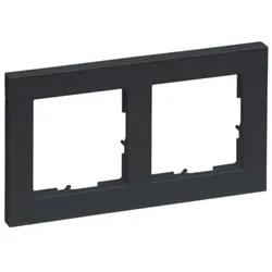 Vaddio 765482, Anthrazit, Thermoplast, konventionell, Legrand, IP20, Leere Platt