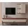 JVmoebel Designer TV-Lowboard 52 cm X 61 cm Beige/Braun Holz