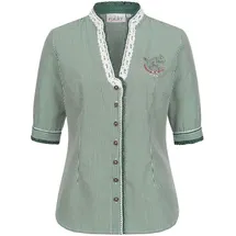 Nübler Trachtenbluse Sandy grün Gr.: 50