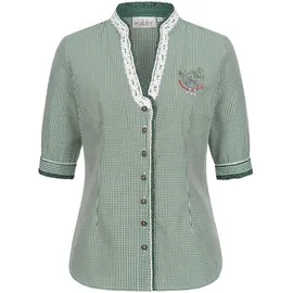 Nübler Trachtenbluse Sandy grün Gr.: 50