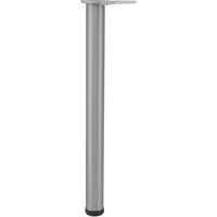 Vasalat CAMAR Tischbein höhenverstellbar 690-720mm, ø 60mm, Edelstahl gebürstet