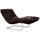 W.Schillig Relaxliege daily dreams Leder 75 x 91 x 170 cm Braun mit Kissen