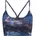 Damen Sport BH Aop Navy Dark/Rose 42 EU
