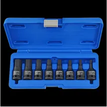 boni-shop 1/2 Zoll Nuss Satz Schlagschrauber Nüsse Set M5-M18 8-teilig