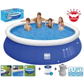 Wehncke Rundpool Planschbecken 360 x 76 cm (77772)