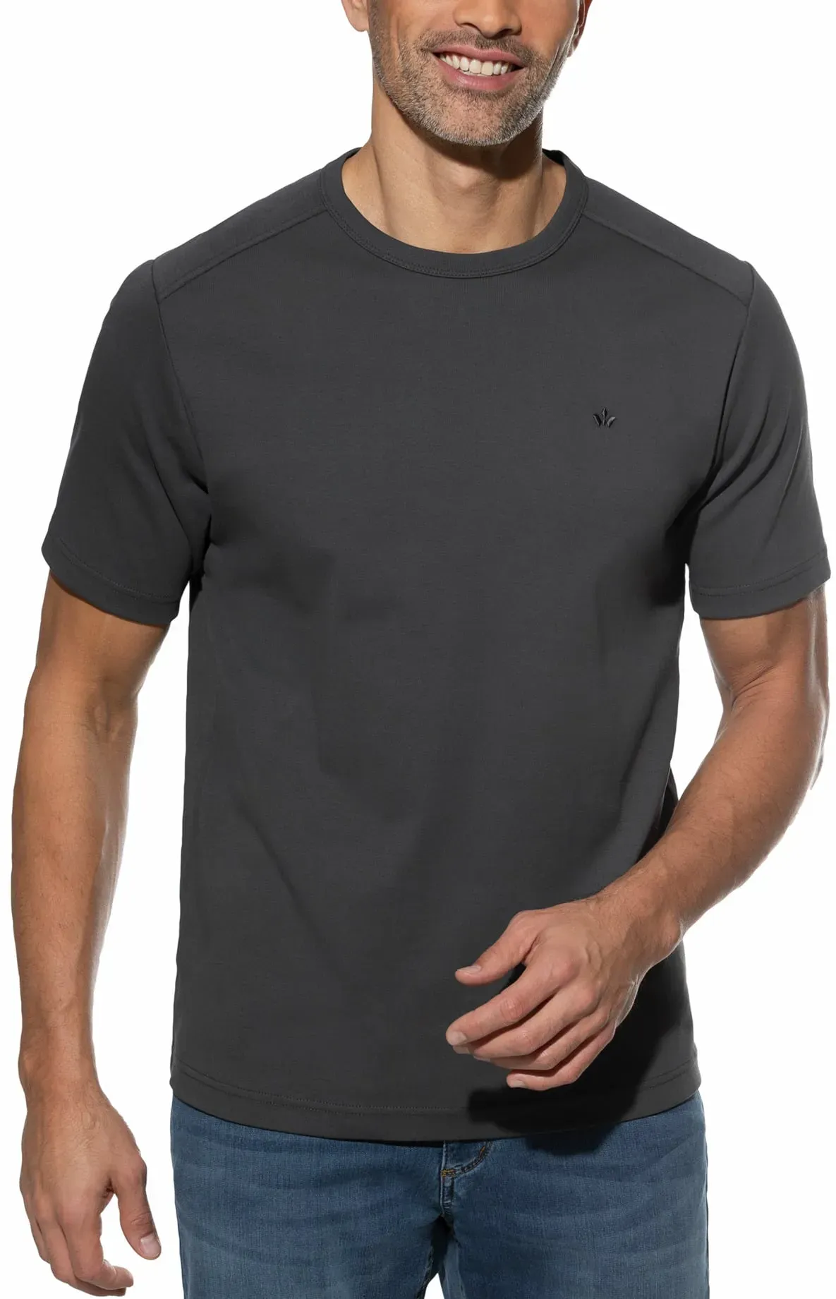 Walbusch Herren Das zu schade für drunter-Shirt Grau