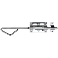 GAH Alberts Alberts Bolzen-Stangenriegel mit befestigter Schlaufe gerade, 320mm