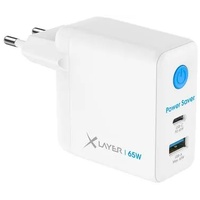 Xlayer 65W Power Saver duales Ladegerät mit Strom-Stopp-Funktion White