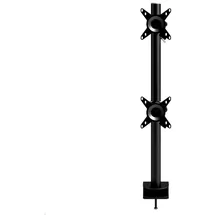DataFlex Viewmate Monitorhalterung 2 Monitore übereinander (52.673), schwarz