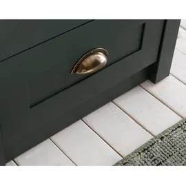 furn.design Buffetschrank Forres 130 x 196 cm GRÜN