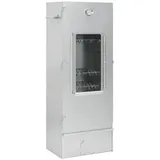 vidaXL Räucherofen mit Kaltrauchgenerator 44,5 x 29 x 110 cm Verzinkter Stahl V3200754