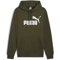 Puma Herren Big Logo Hoodie FL (S) Sweat, Dark Olive XL