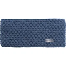 Eisglut Damen Stirnband Minal Merino Made in Germany, bluestone