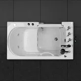 Luxus Tür-Seniorenbadewanne Whirlpool Senioren Badewanne 122x71cm Modell 2026