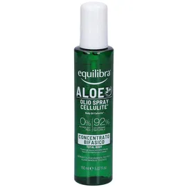 EQUILIBRA Equilibra, Körperöl Cellulite* Zweiphasiges Konzentrat, 150 ml, mit Aloe Vera Equilibra, pflanzlicher Aktiv aus Mikroalga, Rosskastanienextrakt, Linsenöl, Traubenkernöl und Efeu