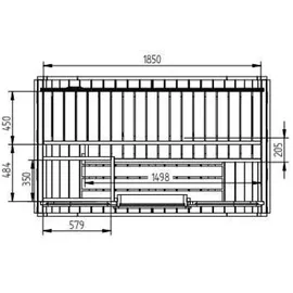 FinnTherm Ellipso inkl. 6 kW Ofen + int. Steuerung
