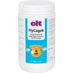 cit Fliegenlockstoff FlyCage6, Nachfüll Lockstoff für Fliegenfalle, 750g