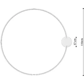 Sollux Lighting Deckenlampe Design Deckenleuchte LED Wohnzimmerlampe Ring Esszimmerleuchte weiß