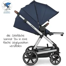 ABC-Design ABC Design 3in1 Kombi-Kinderwagen-Set Timbo 4 mit Babywanne,