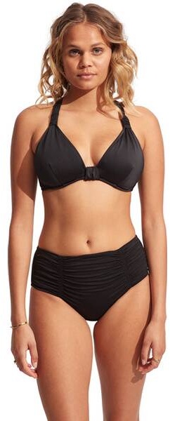 SEAFOLLY Damen Bikinihose Seafolly Collective, Black, 36