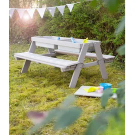 roba Kindersitzgarnitur Play 3-tlg. grau mit Spielwannen