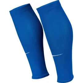 Nike Strike Fußball Sleeve-Stutzen Royal Blue/White L/XL