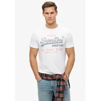 Superdry Vl Heritage Relaxed Kurzarm-T-Shirt Optic S