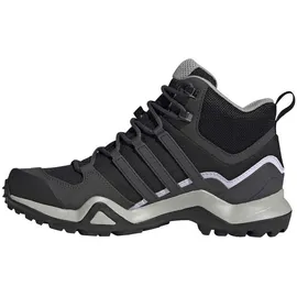 Adidas Terrex Swift R2 Mid GTX Damen Core Black / Solid Grey / Purple Tint 36