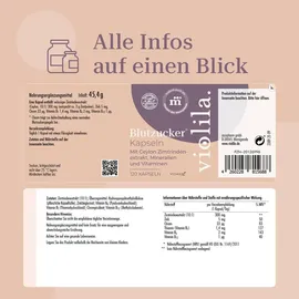 violila Blutzucker Kapseln 120 St.
