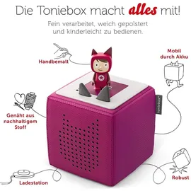 Tonies Toniebox Starterset beere mit Kreativ-Tonie