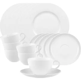 Villeroy & Boch Anmut Kaffeeservice 18-tlg. weiß