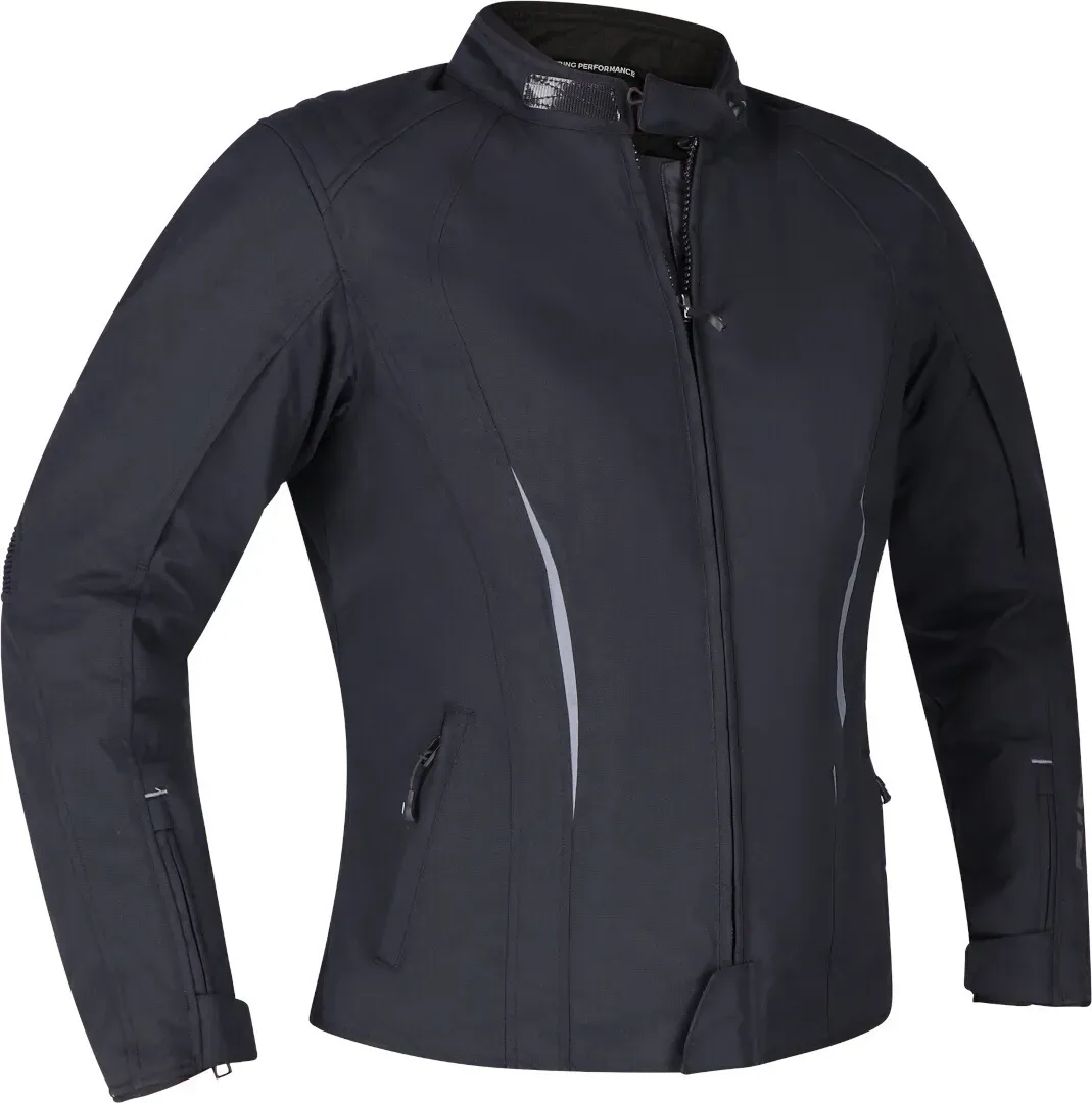 Richa Chloe 2 waterdichte dames motorfiets textiel jas, zwart, L Voorvrouw