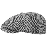 Lipodo Flat Cap (1-St) Ballonmütze mit Schirm grau L (59-60 cm)