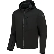 Rusty Stitches William Textiljacke Schwarz/Grau 3XL