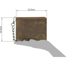 GREENBURRY Vintage Herren Geldbörse braun