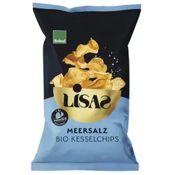 Lisas Chips Kesselchips Meersalz bio