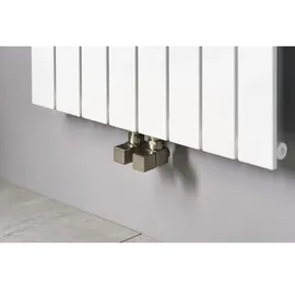 Sapho Badheizkörper 1800 x 600 mm 1205 W weiß Ventilposition
