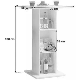VCM Stehpult »Bofus«, 108x70x70cm