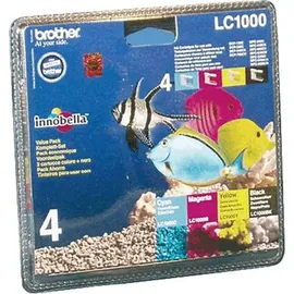 Brother LC-1000VALBP CMYK