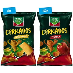 funny-frisch Cornados 80 g, verschiedene Sorten, 16er Pack
