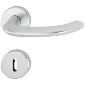 HOPPE Rosettengarnitur Marseille Aluminium grau