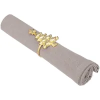 Atmosphera Créateur d'intérieur Serviettenringe mit Weihnachtsbaum-Motiv, 2er-Set